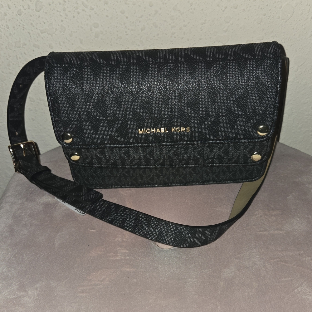 Michael Kors Black Waist Bag